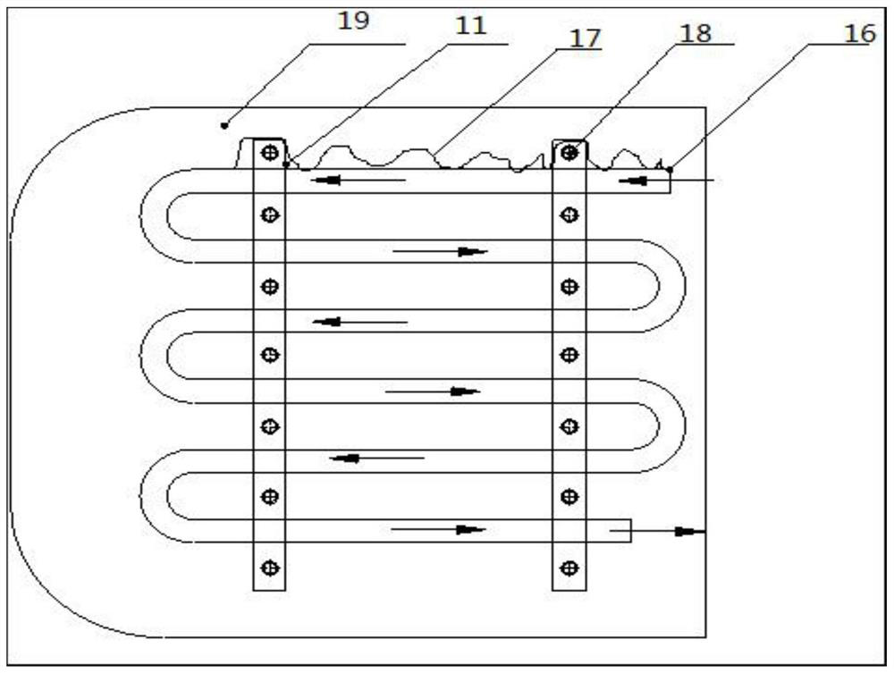 A system and method for recovering thermal radiation energy in an engine compartment