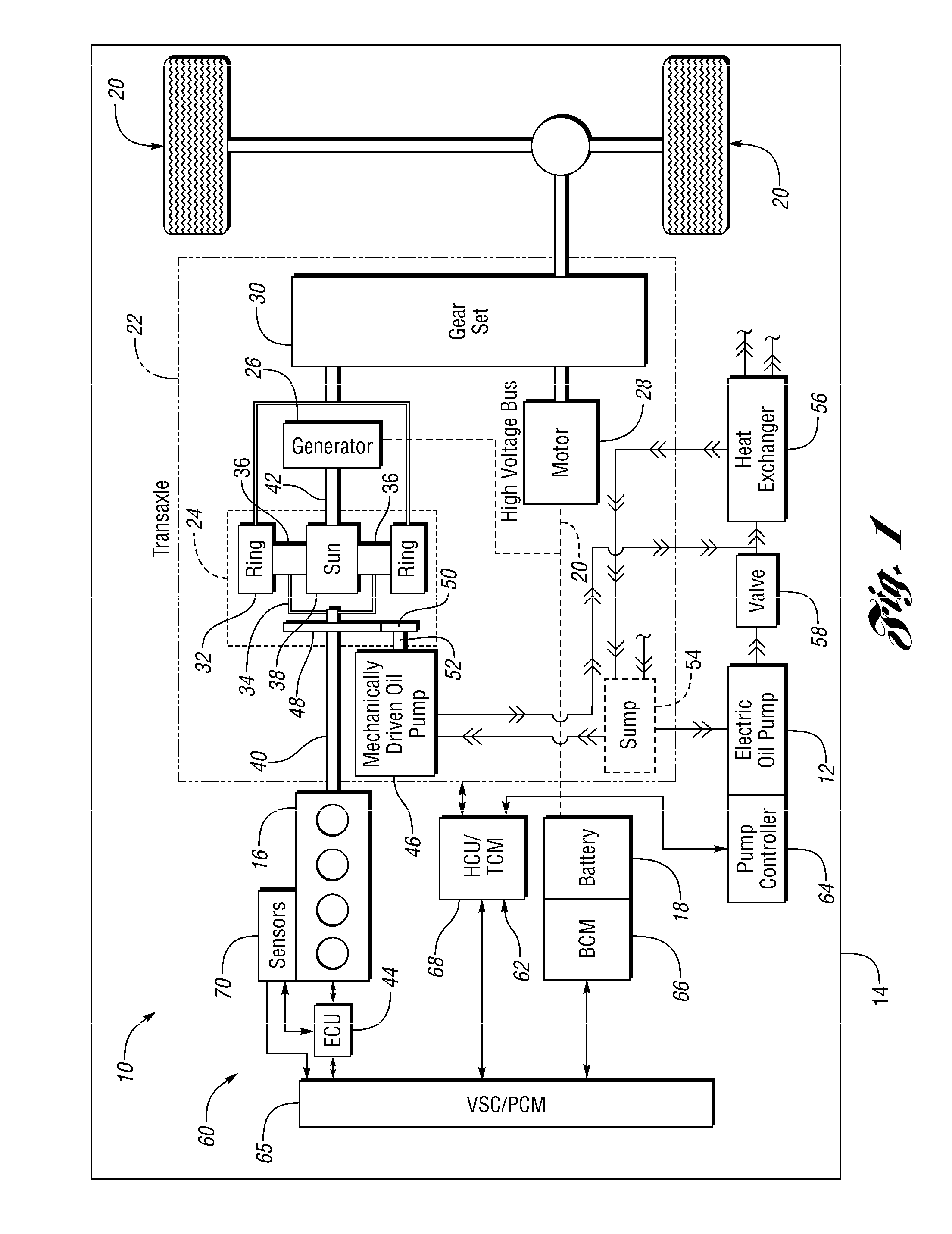 Method And System For Controlling Operation Of An Electric Oil Pump In A Hybrid Electric Vehicle (HEV)