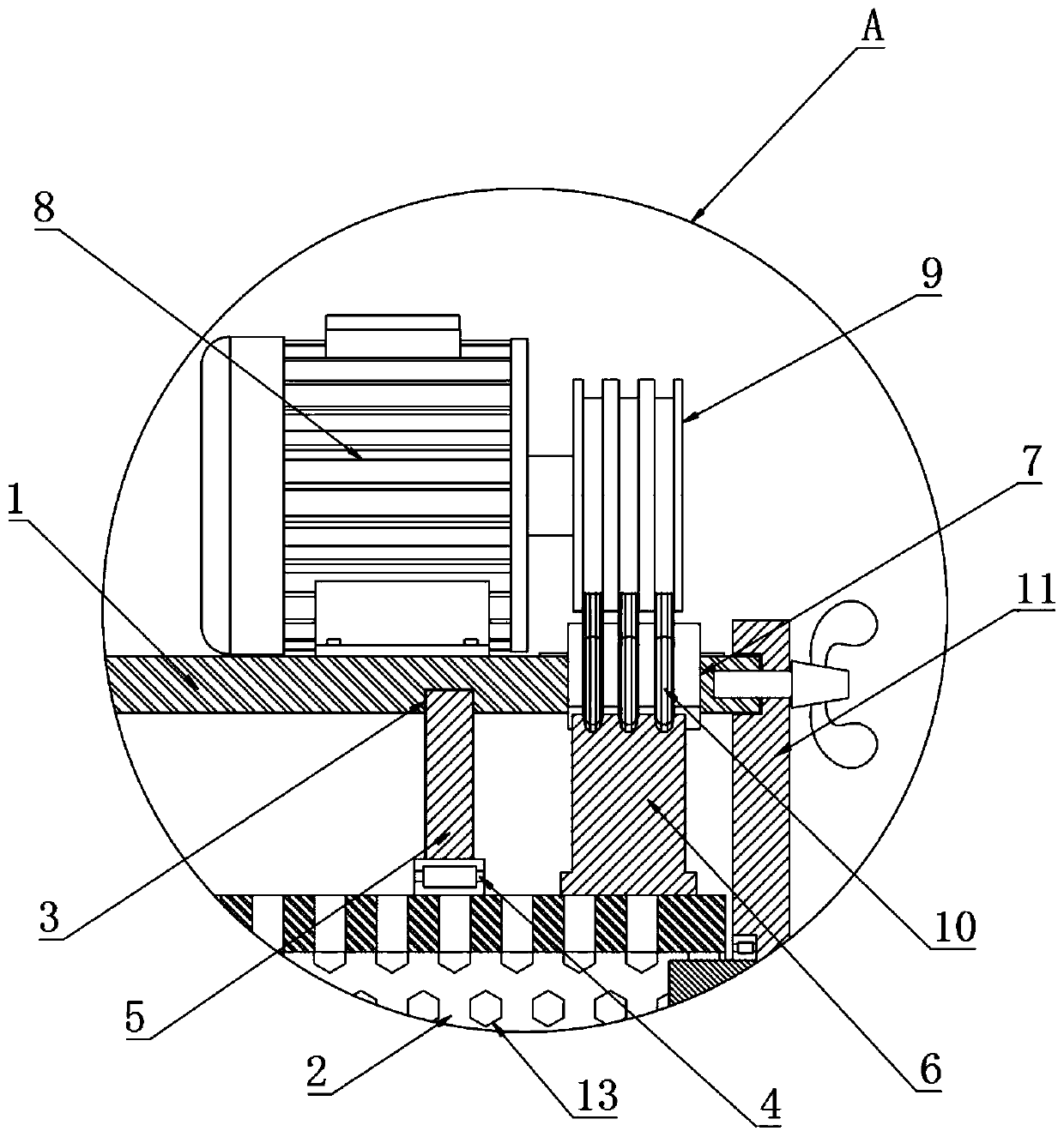 A portable washing machine for environmental protection filter cloth fiber