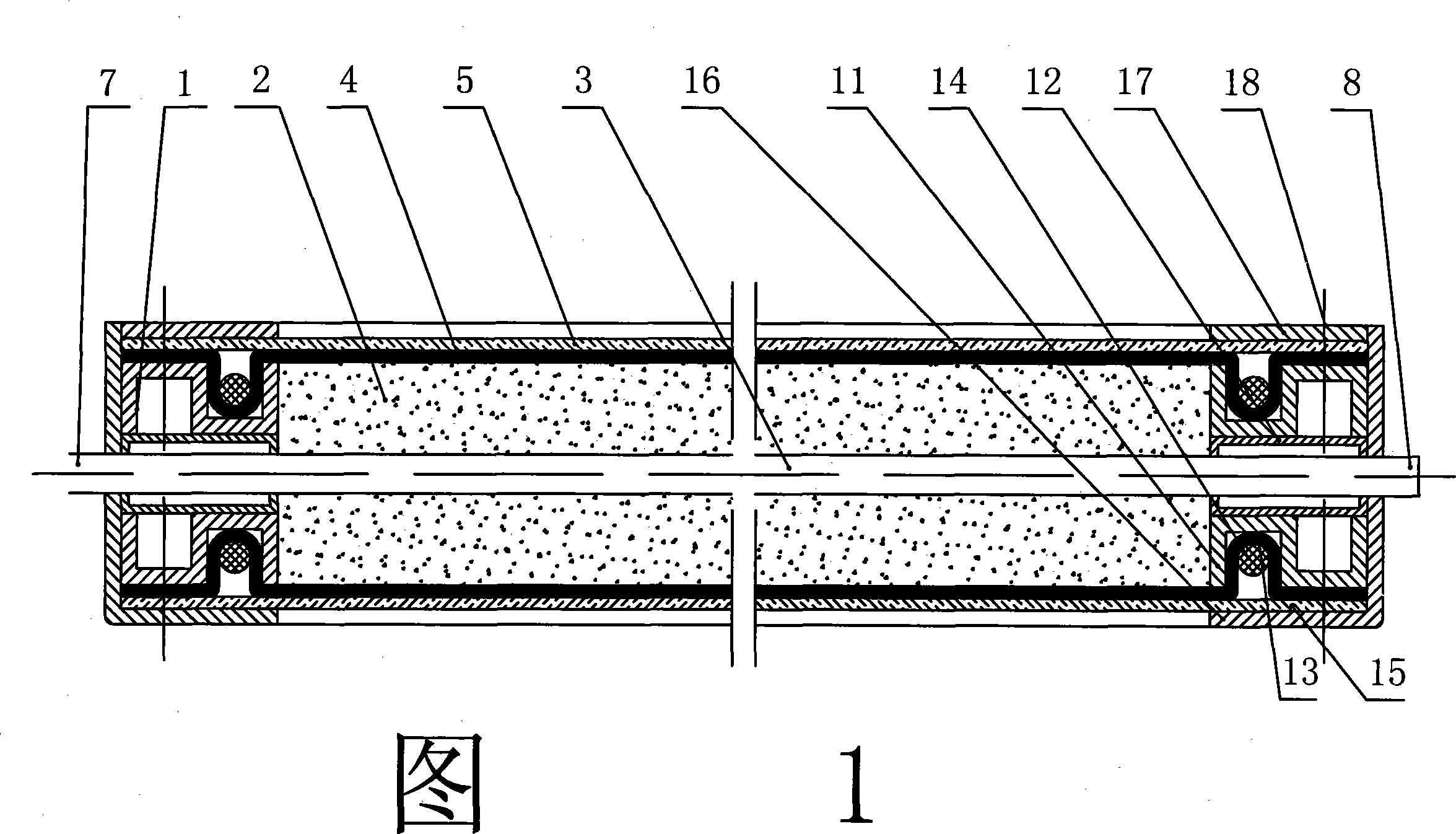 Rotating type plant moistening and planting disk