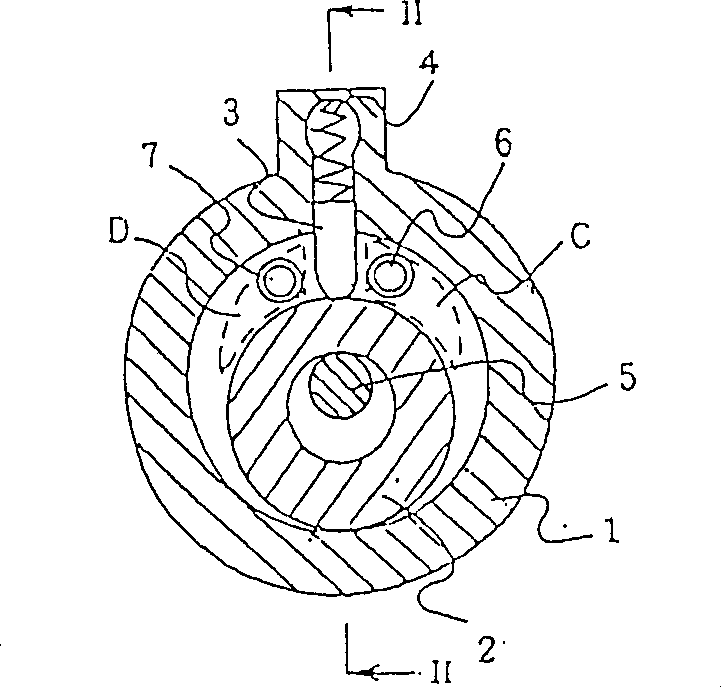 Reversible rotary compressor
