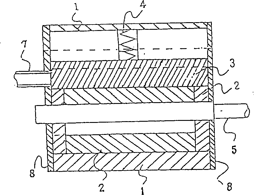 Reversible rotary compressor