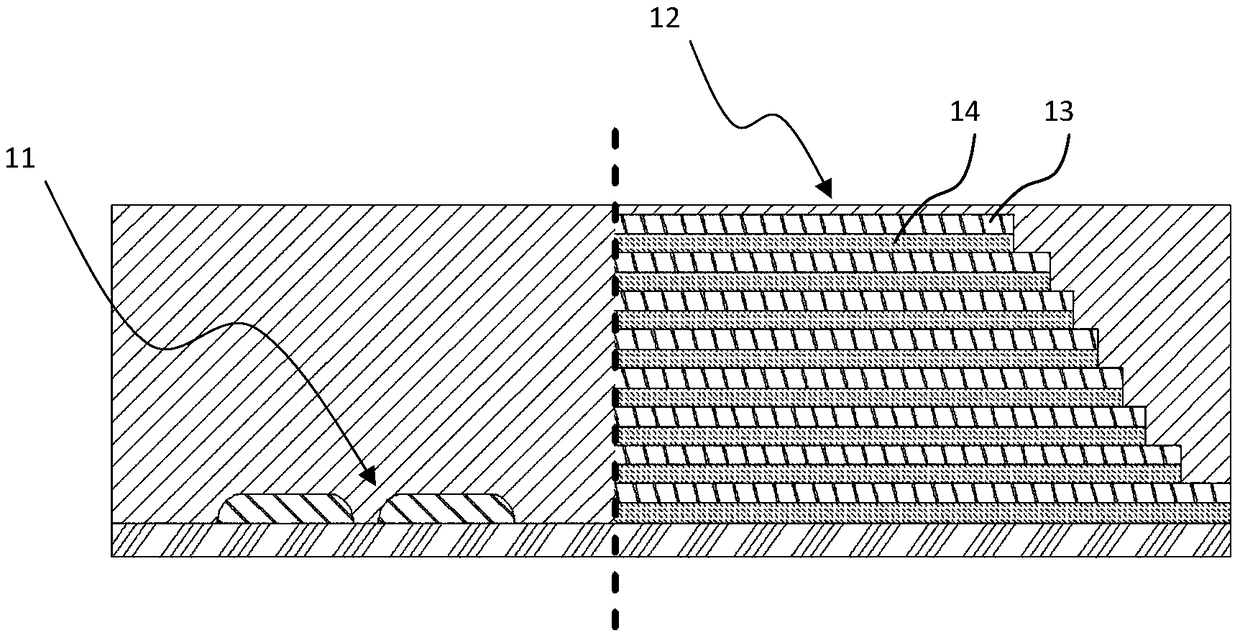 A preparation method and structure of a three-dimensional memory