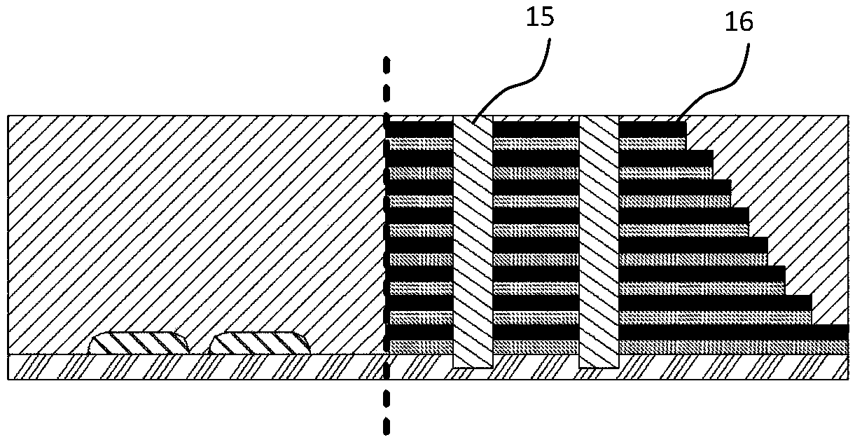 A preparation method and structure of a three-dimensional memory