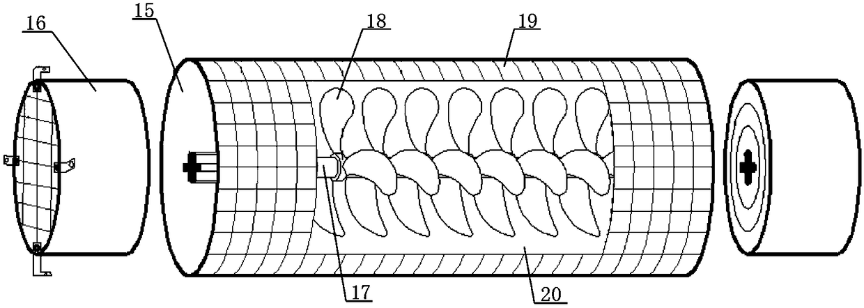 A wind-solar hybrid power generation device with photovoltaic excitation