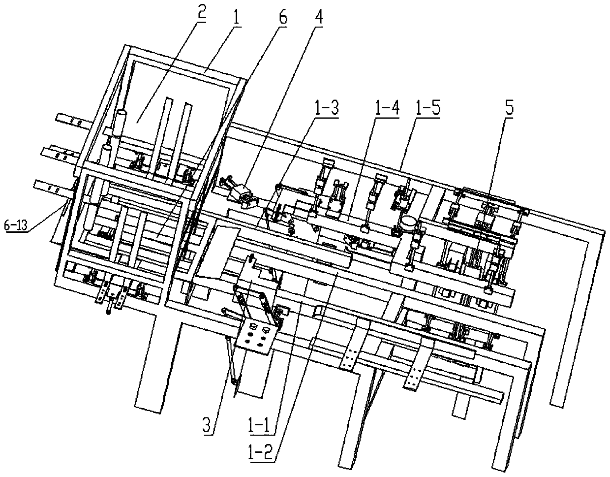 Multi-specification corrugated carton forming machine