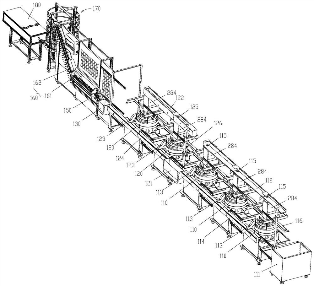 Fully automatic table tennis grinding, shaping, sorting and screening equipment