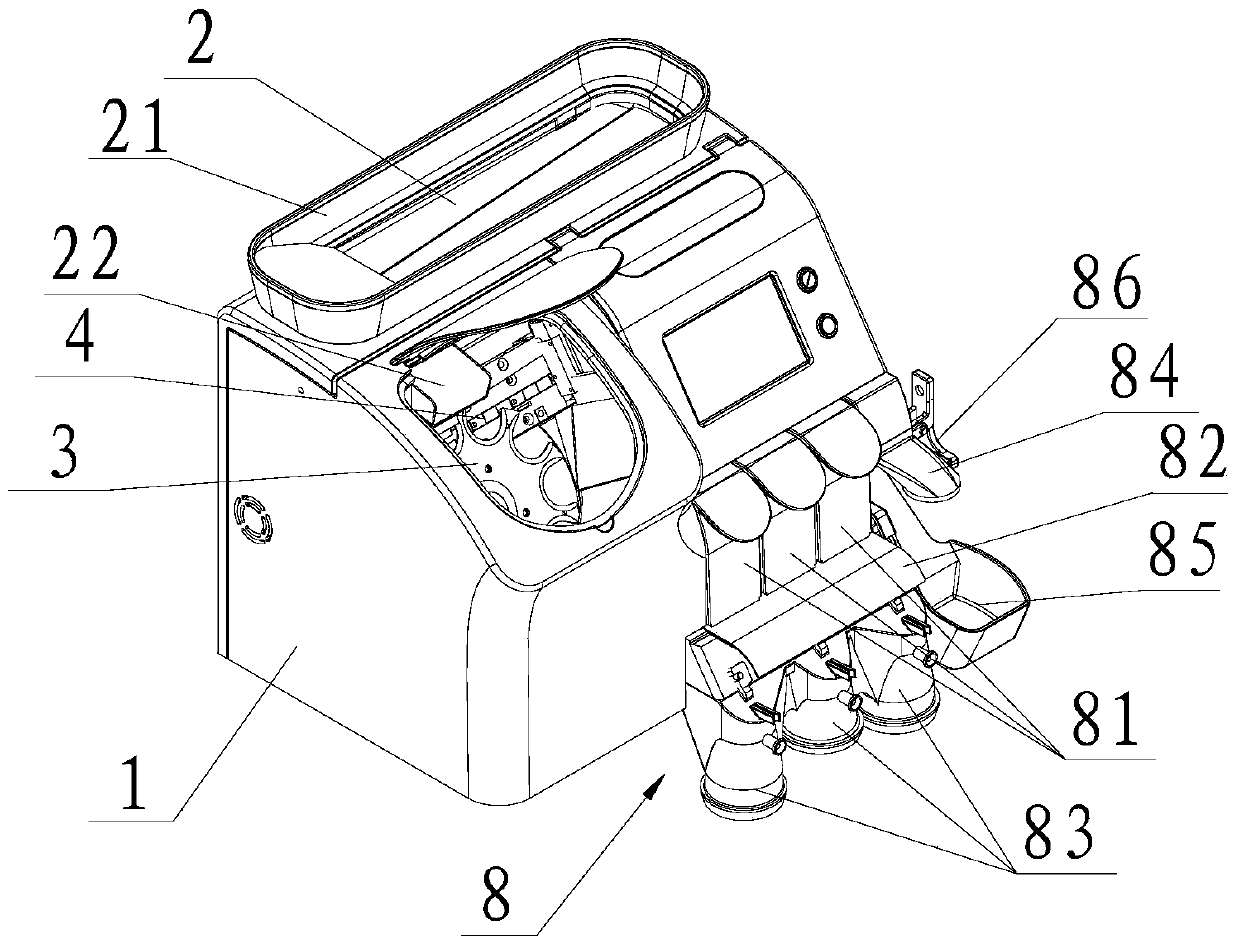 A multifunctional coin sorting machine