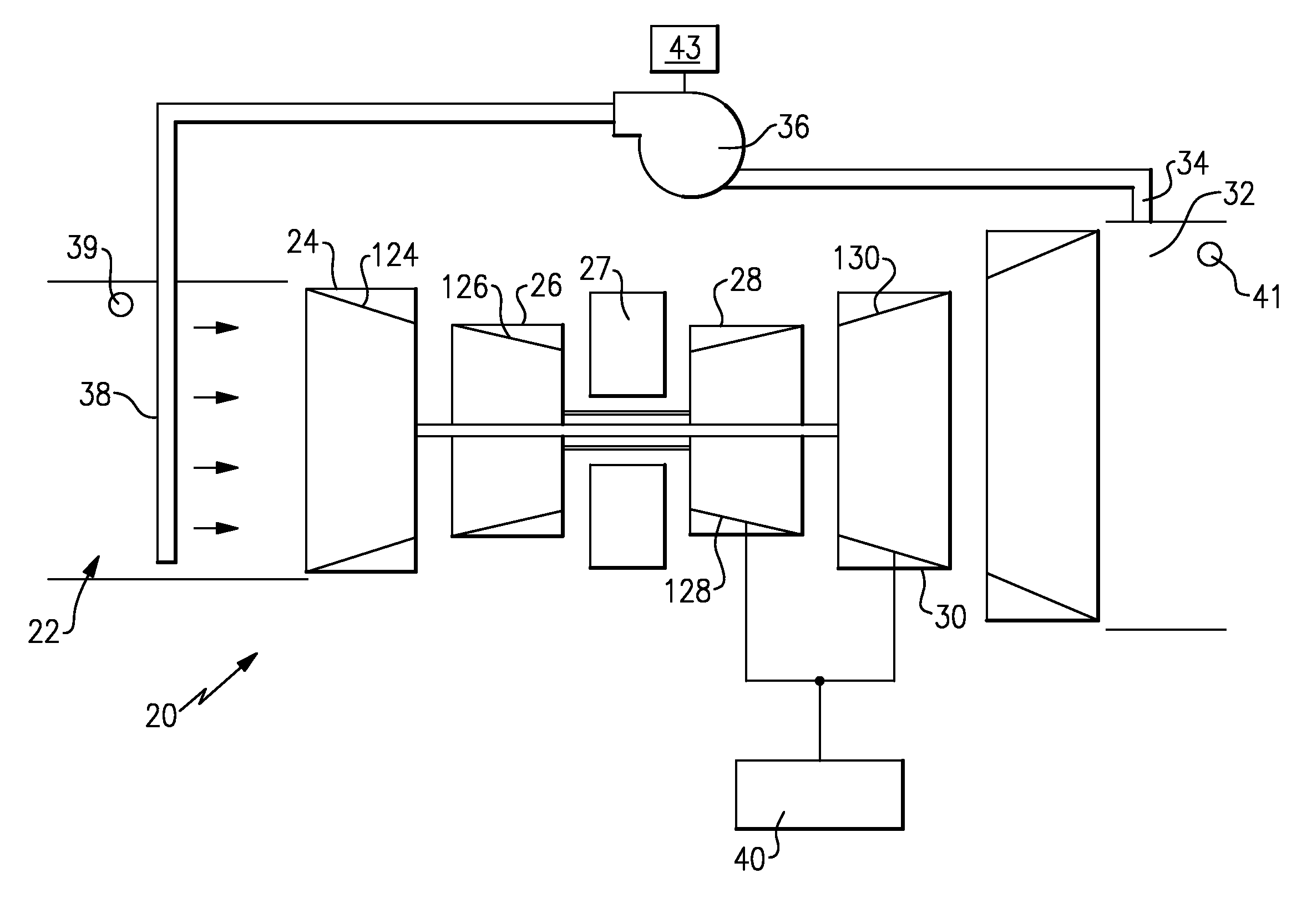 Inlet air heating system for a gas turbine engine