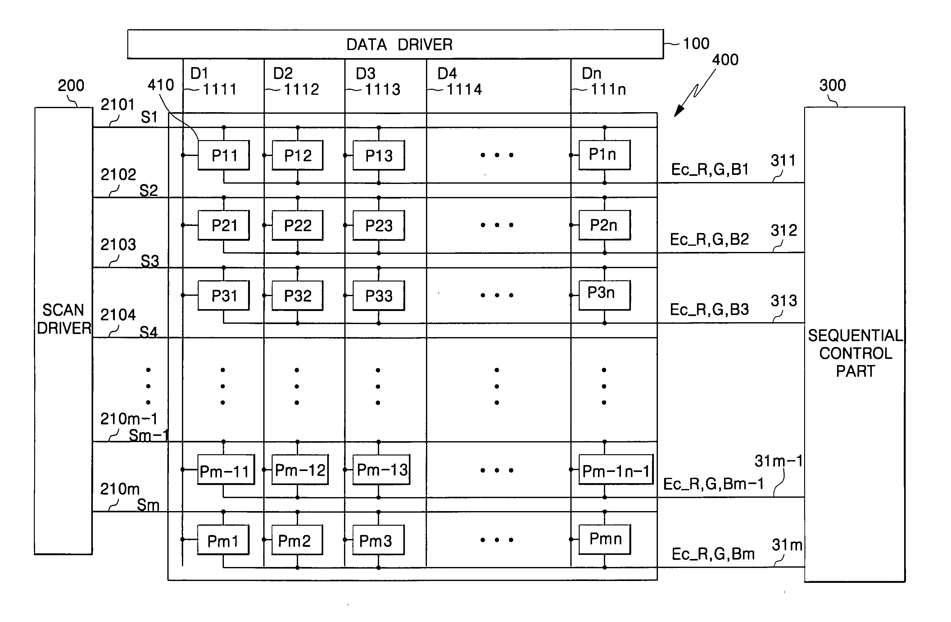 Pixel circuit of display device and method for driving the same
