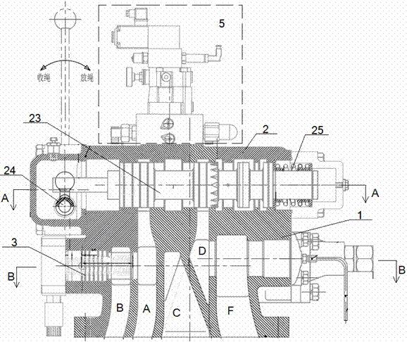 Controller of electrically controlled three-speed medium voltage motor and operation mode of controller