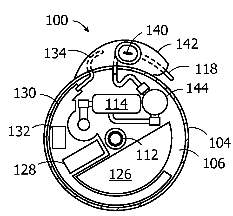 Implantable Infusion Devices Including Apparatus For Confirming Side Port Access