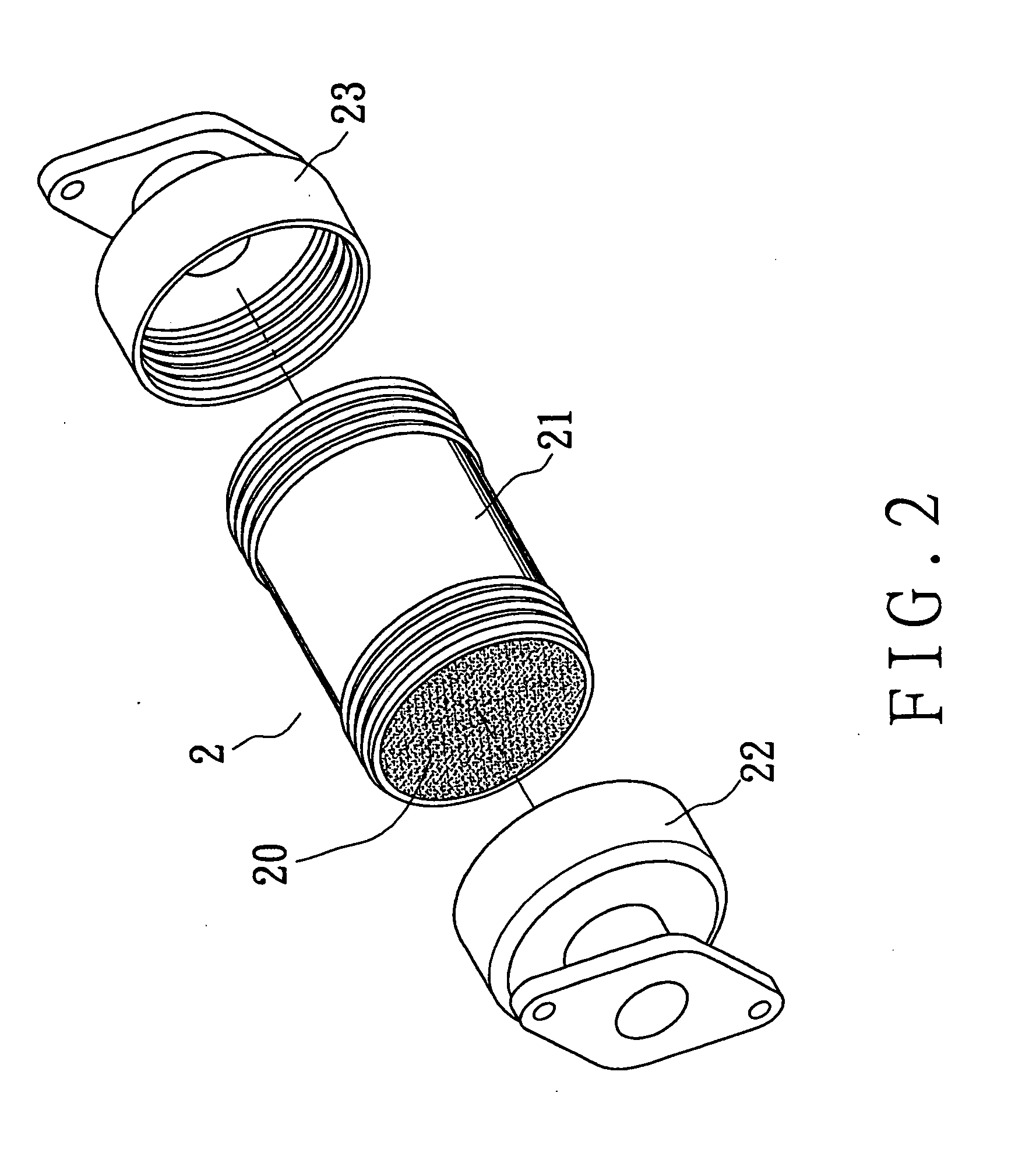 Filtration device of water pump