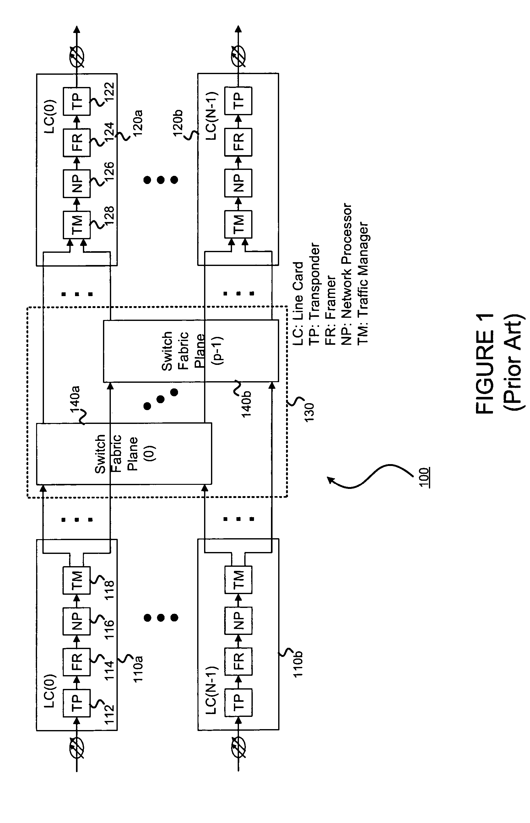 Packet reassembly and deadlock avoidance for use in a packet switch