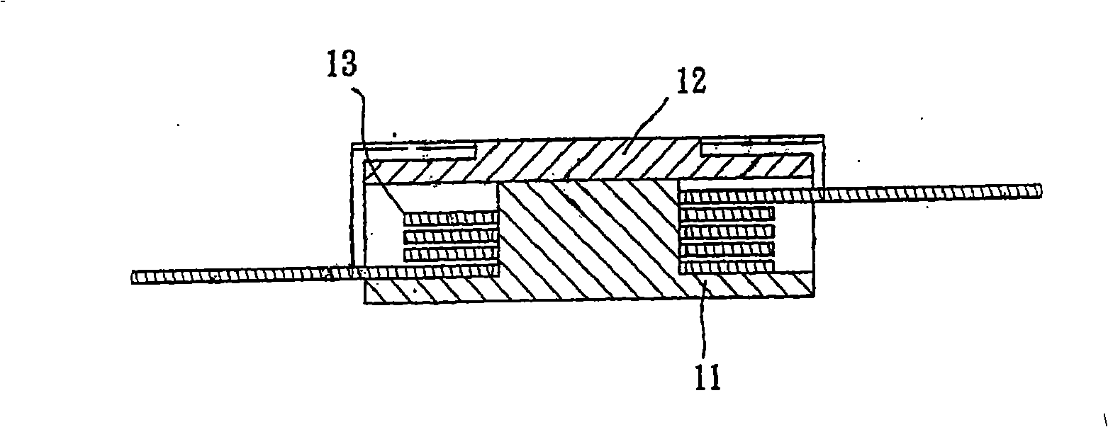 Inductive element and manufacturing method thereof