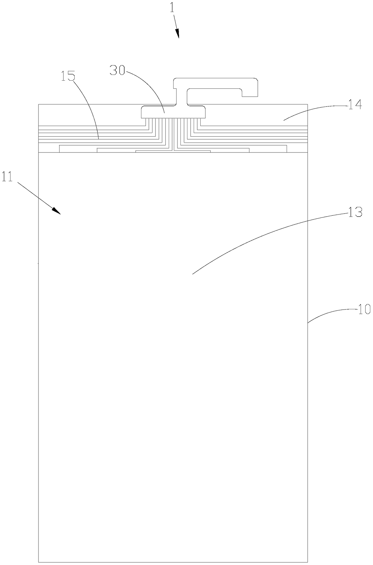 Manufacturing method of touch screen and touch screen