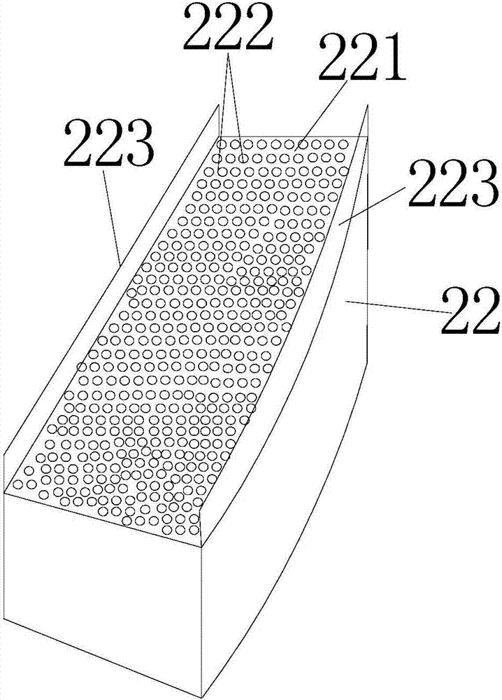 Spiral rice circulation drying exhaust gas secondary utilization device