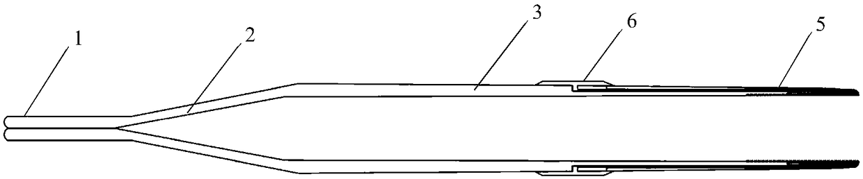 Forceps for gynecological operations and use method thereof