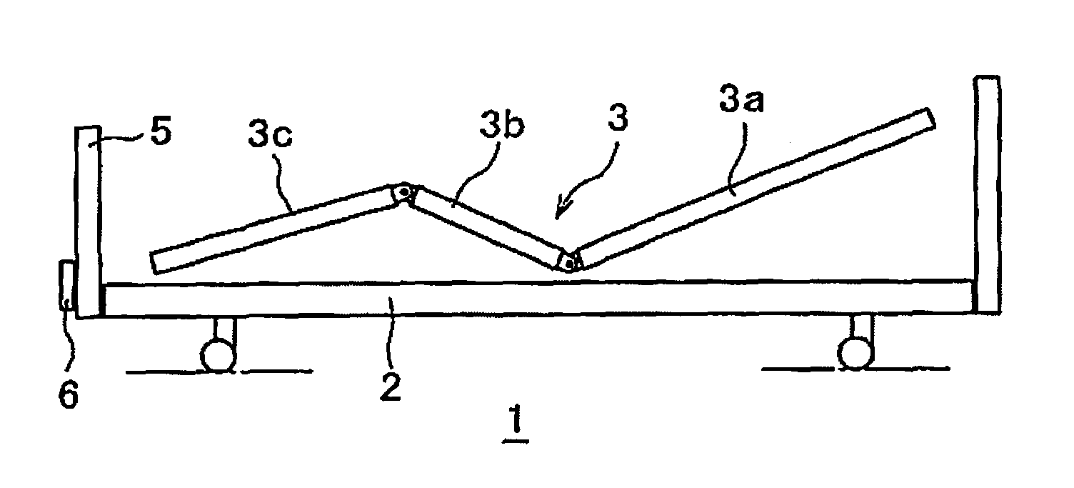 Coordinative control system for adjusting the back and knee bottom sections of an adjustable bed