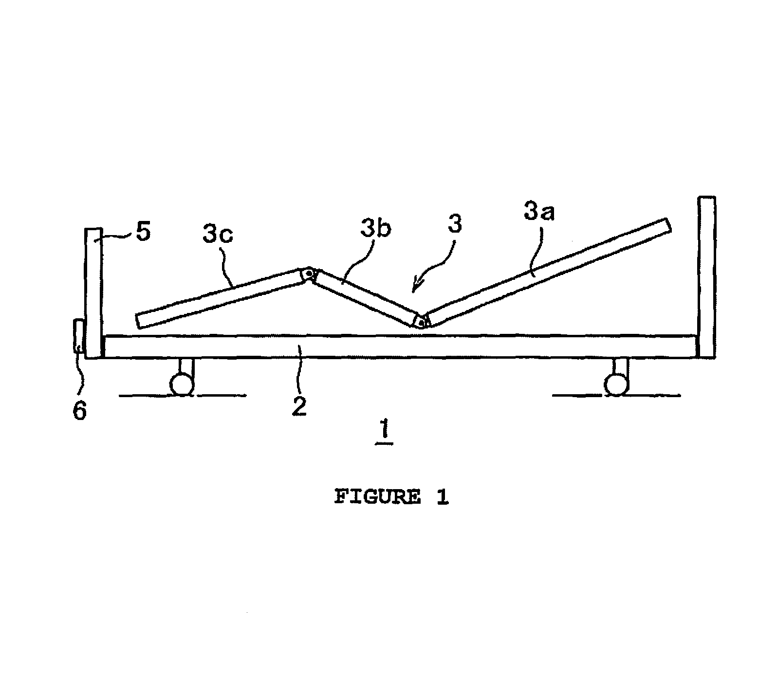 Coordinative control system for adjusting the back and knee bottom sections of an adjustable bed