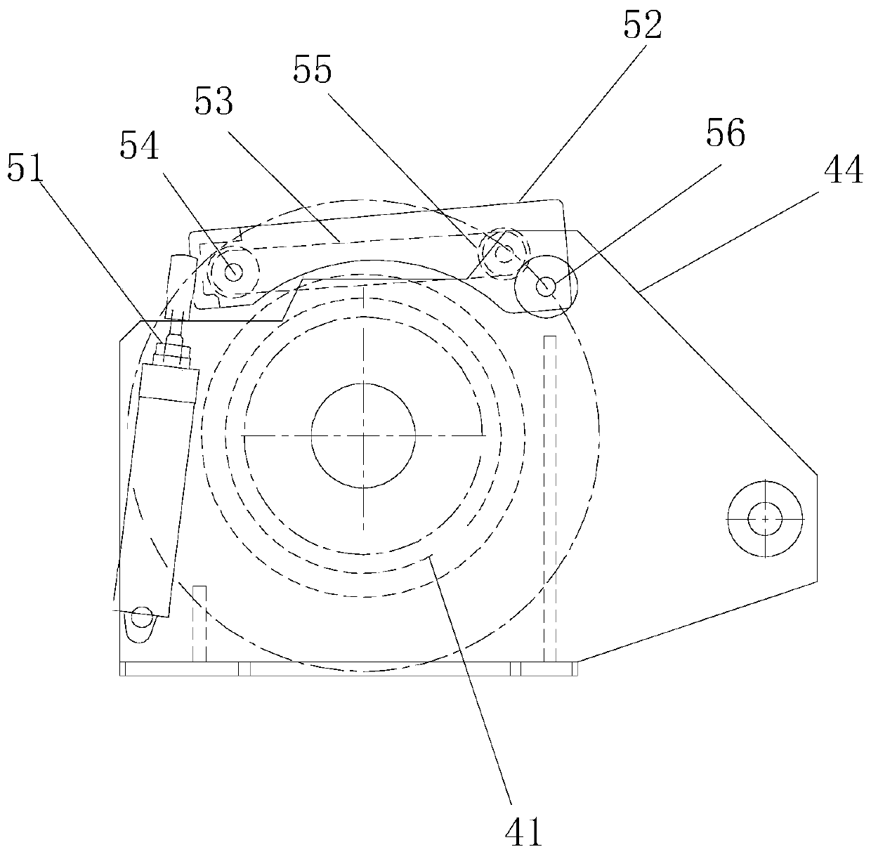 Trilateral tape wrapping machine and working method thereof