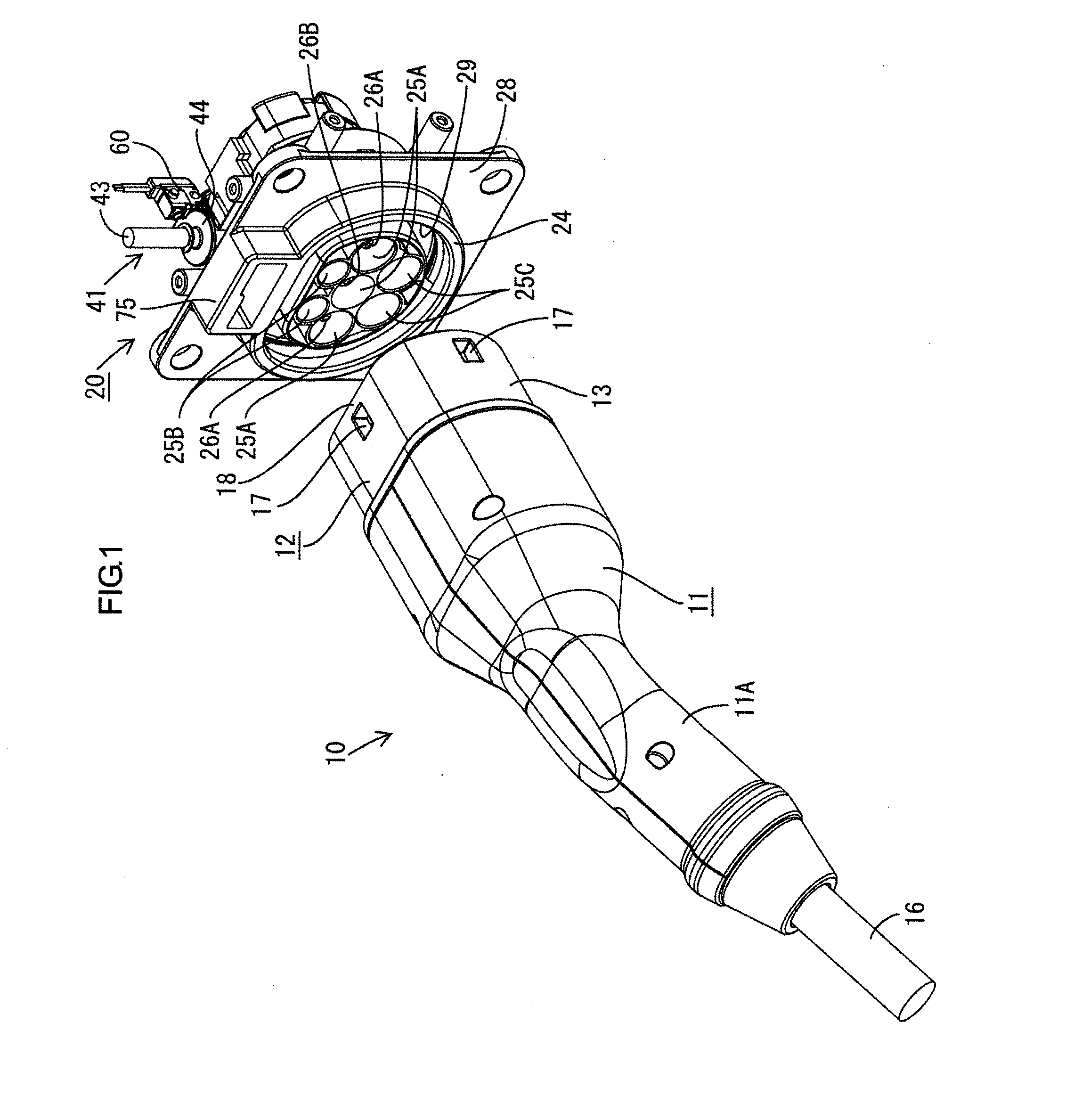 Vehicle charging device