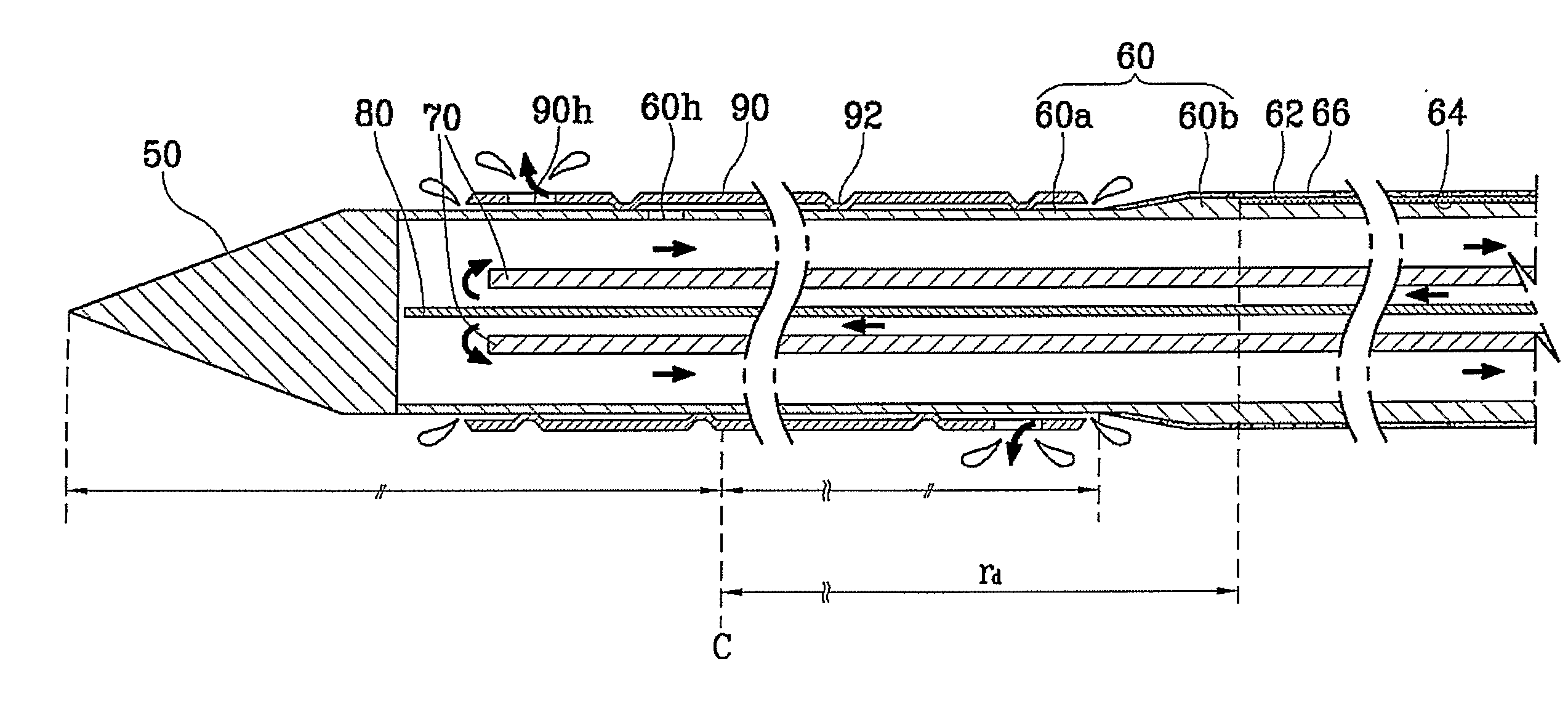 Electrode for Radiofrequency Tissue Ablation