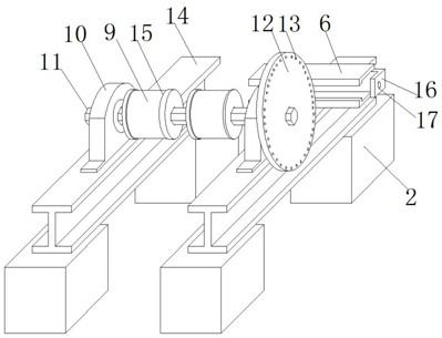 An elevator car limiting device