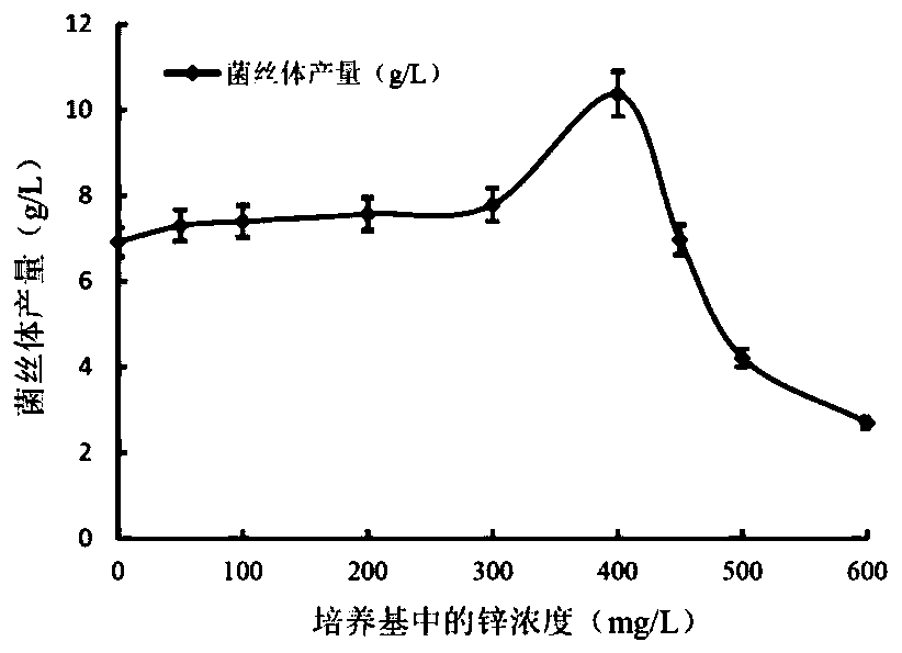 A method for increasing the production of D. spp. mycelium and polysaccharides and application of D. spp. polysaccharides