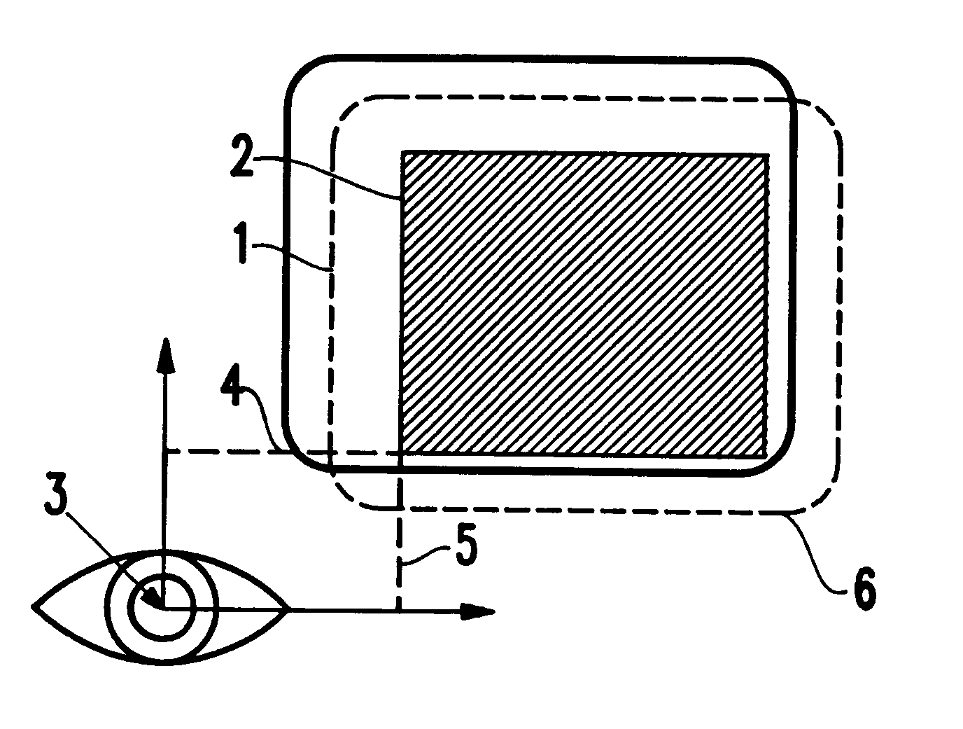 Method and apparatus for image stabilization in display device