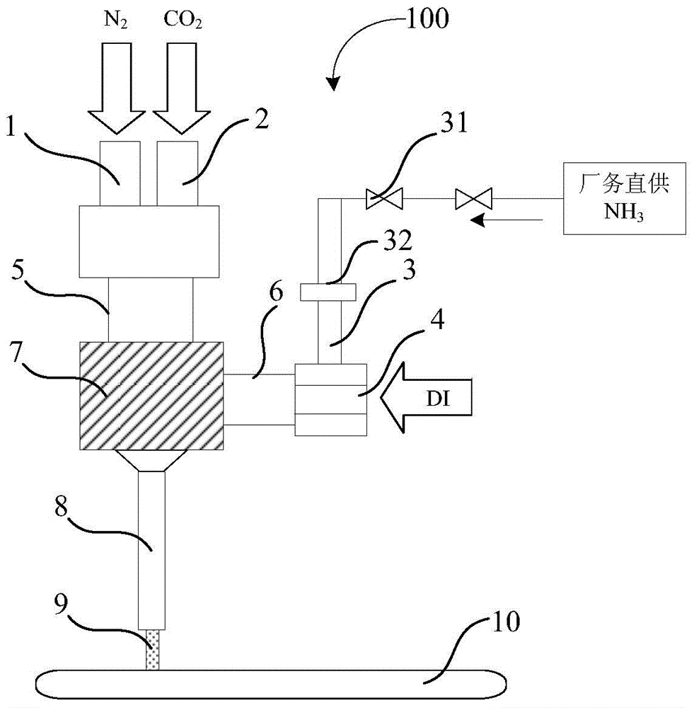 Chip cleaning method and device