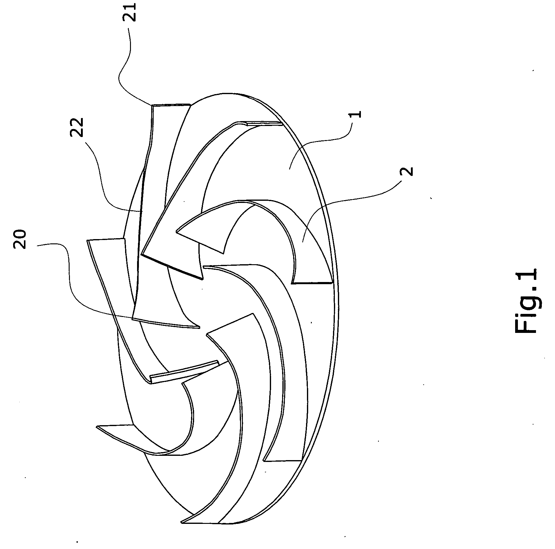 Structure of turbine blower