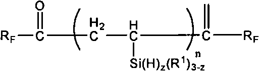 Process for preparing full-fluorine group end capping siloxane oligomer for hard surface finish and uses thereof