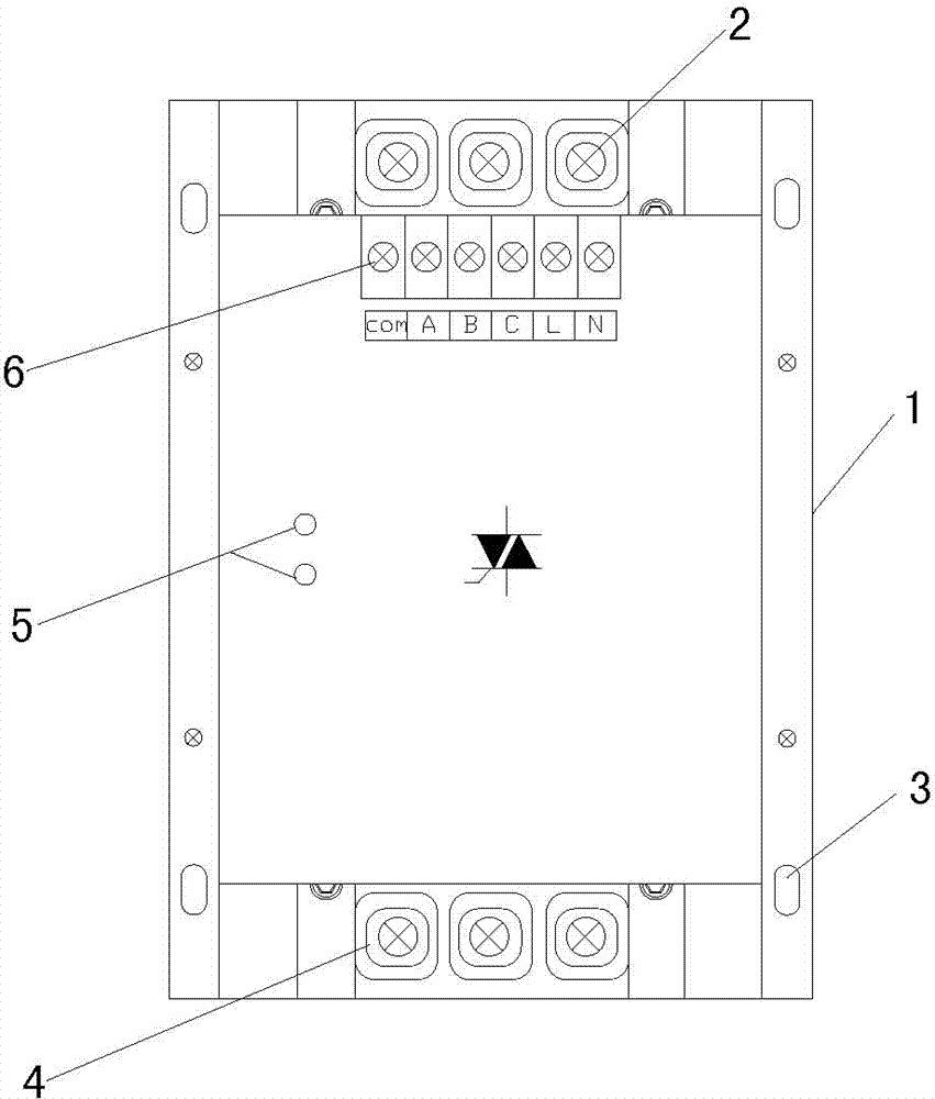 High-power contactless module switch