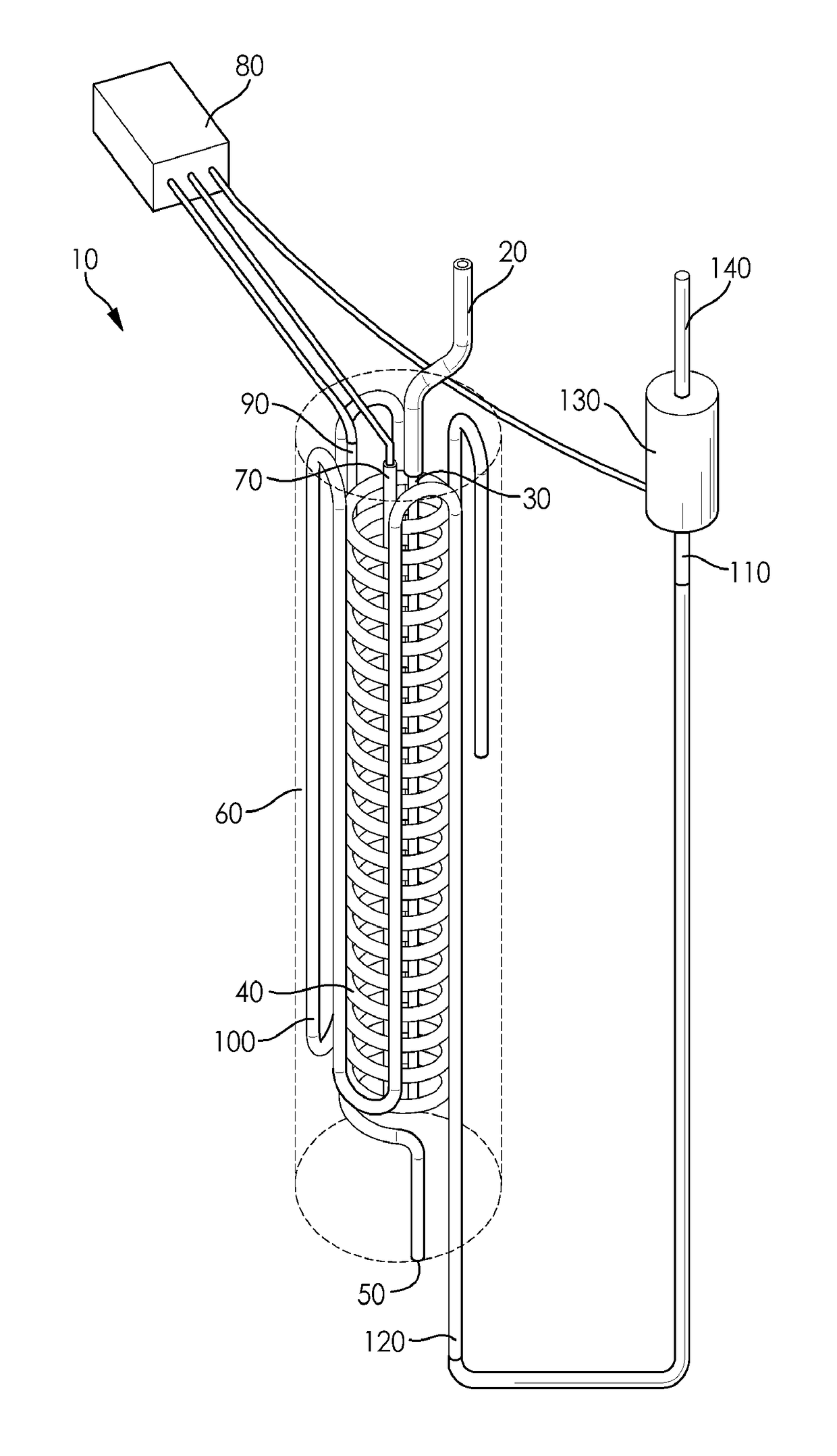 Self-foaming hot melt adhesive compositions and methods of making and using same