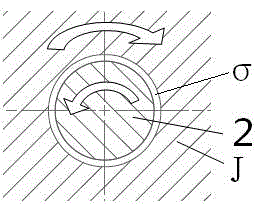 Floating grinding method and fixture