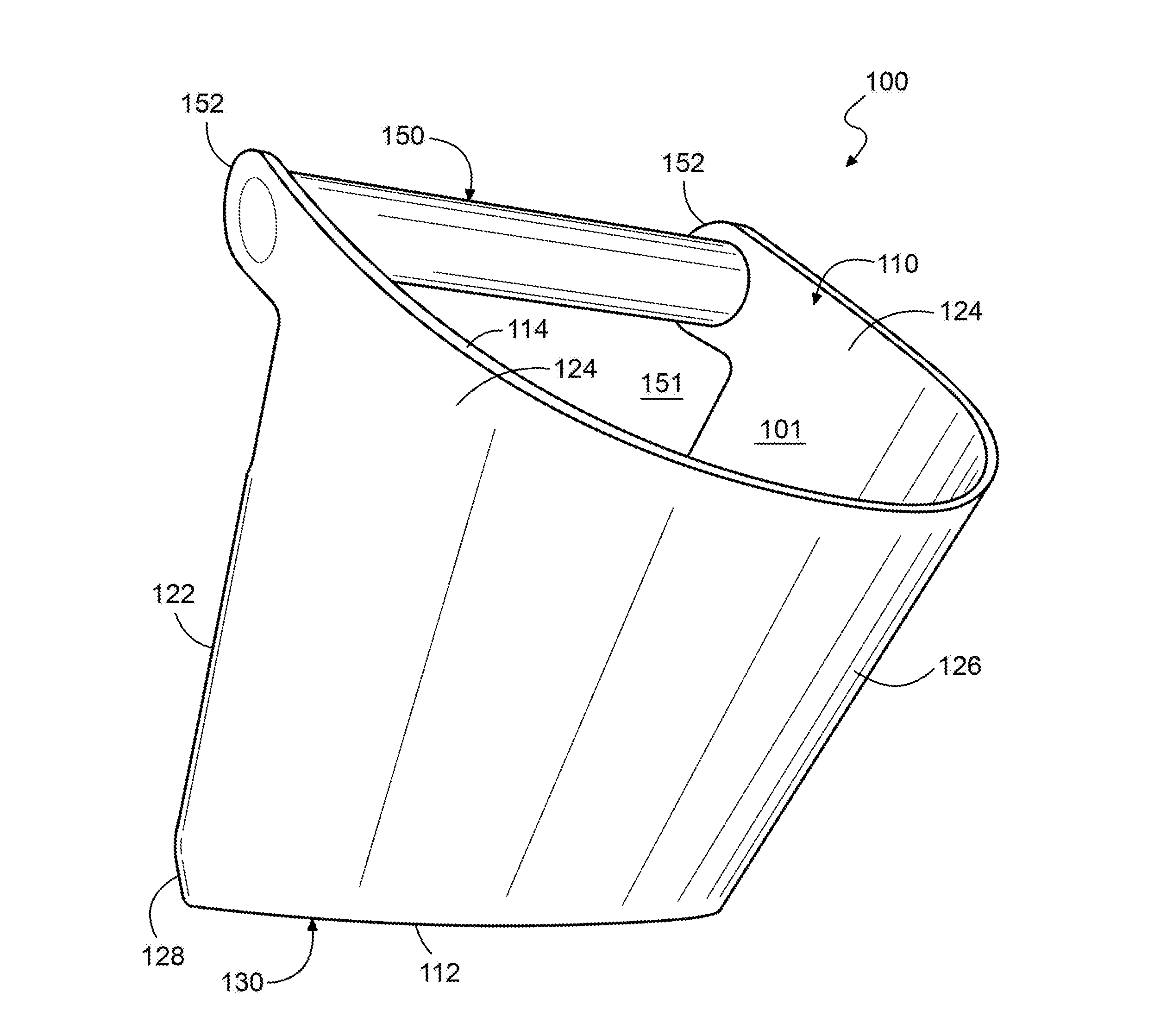 Handheld Fluid Container