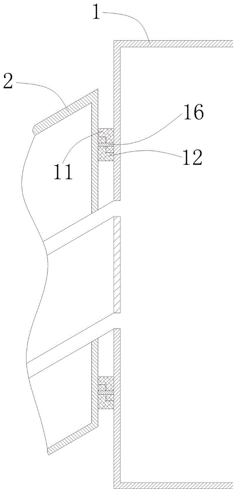 Card dispenser having extension arm