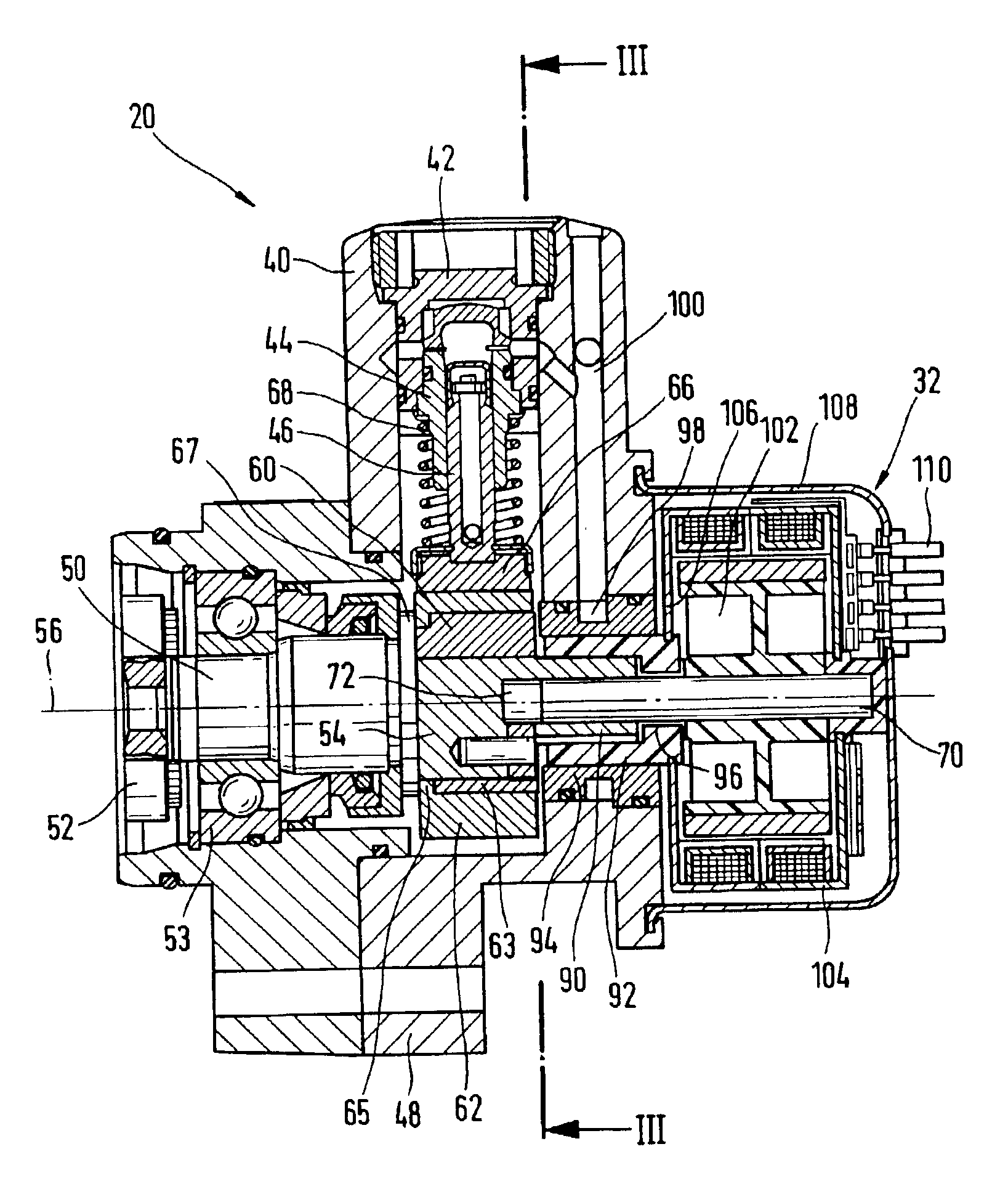 Radial piston pump for producing high fuel pressure, as well as method for operating an internal combustion engine, computer program, and control and/or regulating unit