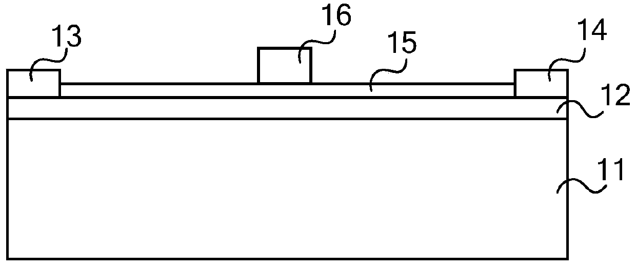 A two-dimensional material source follower with gas sensing function