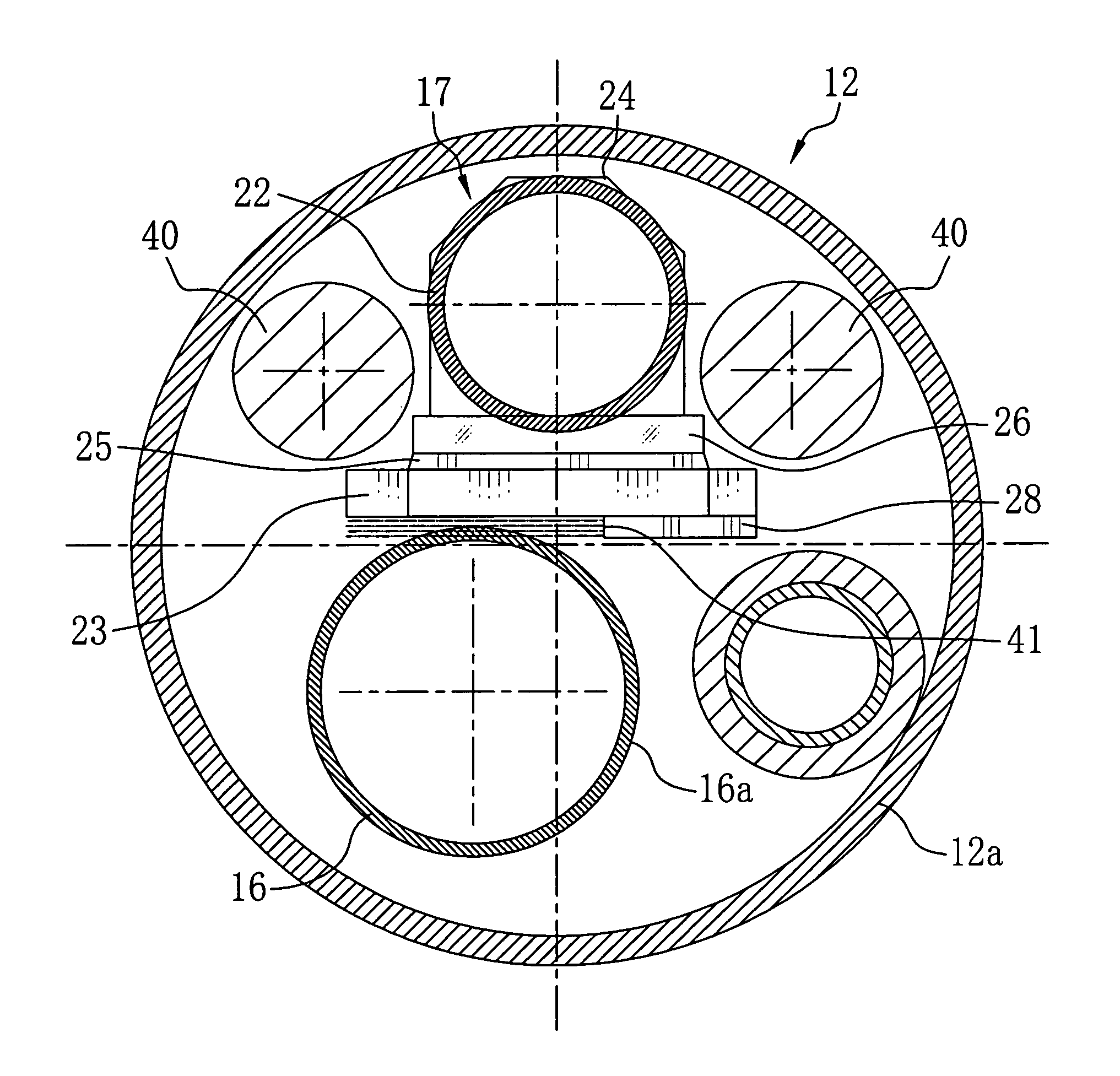 Imaging apparatus for electronic endoscope and electronic endoscope