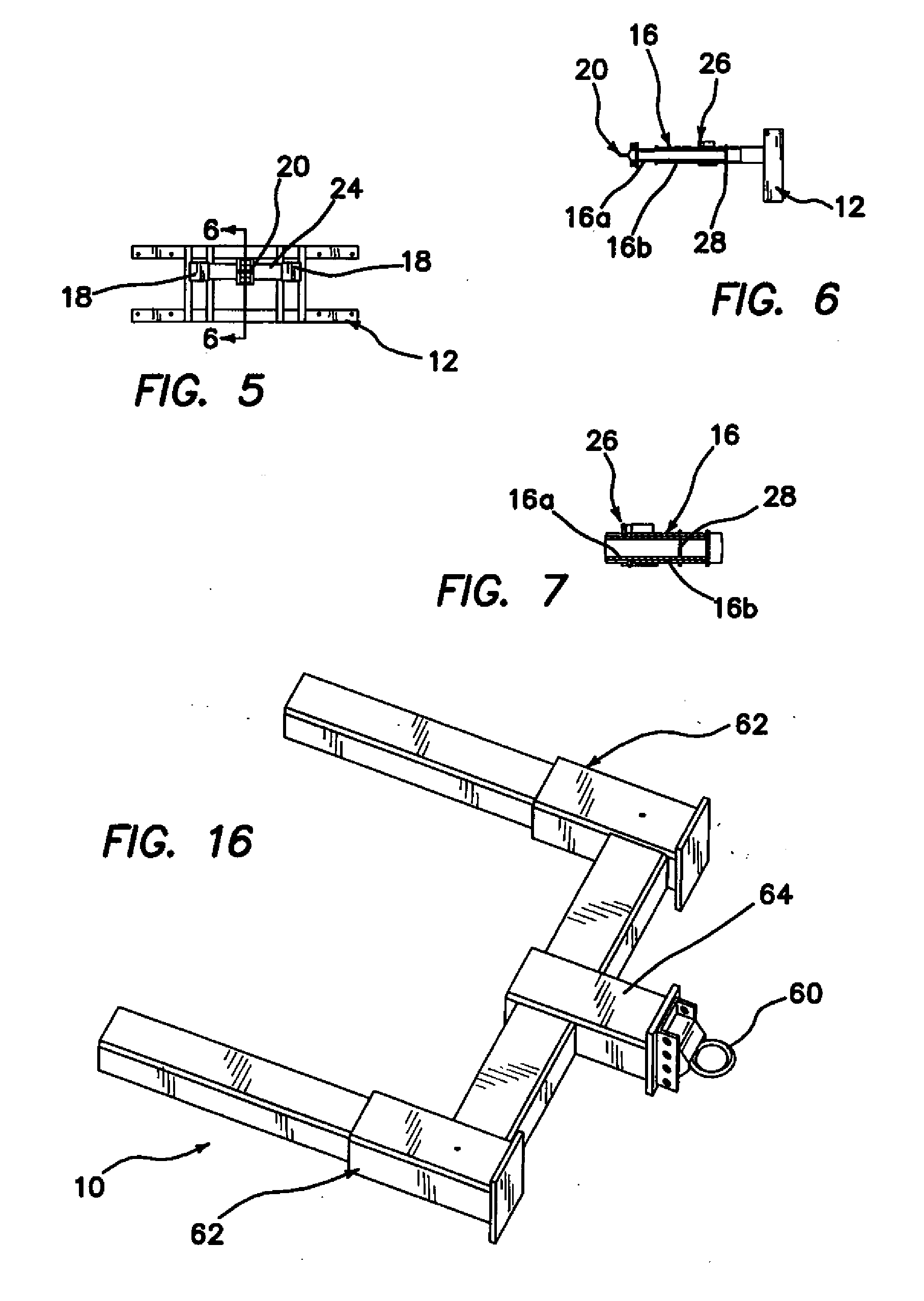 Trailer mounted crash attenuator