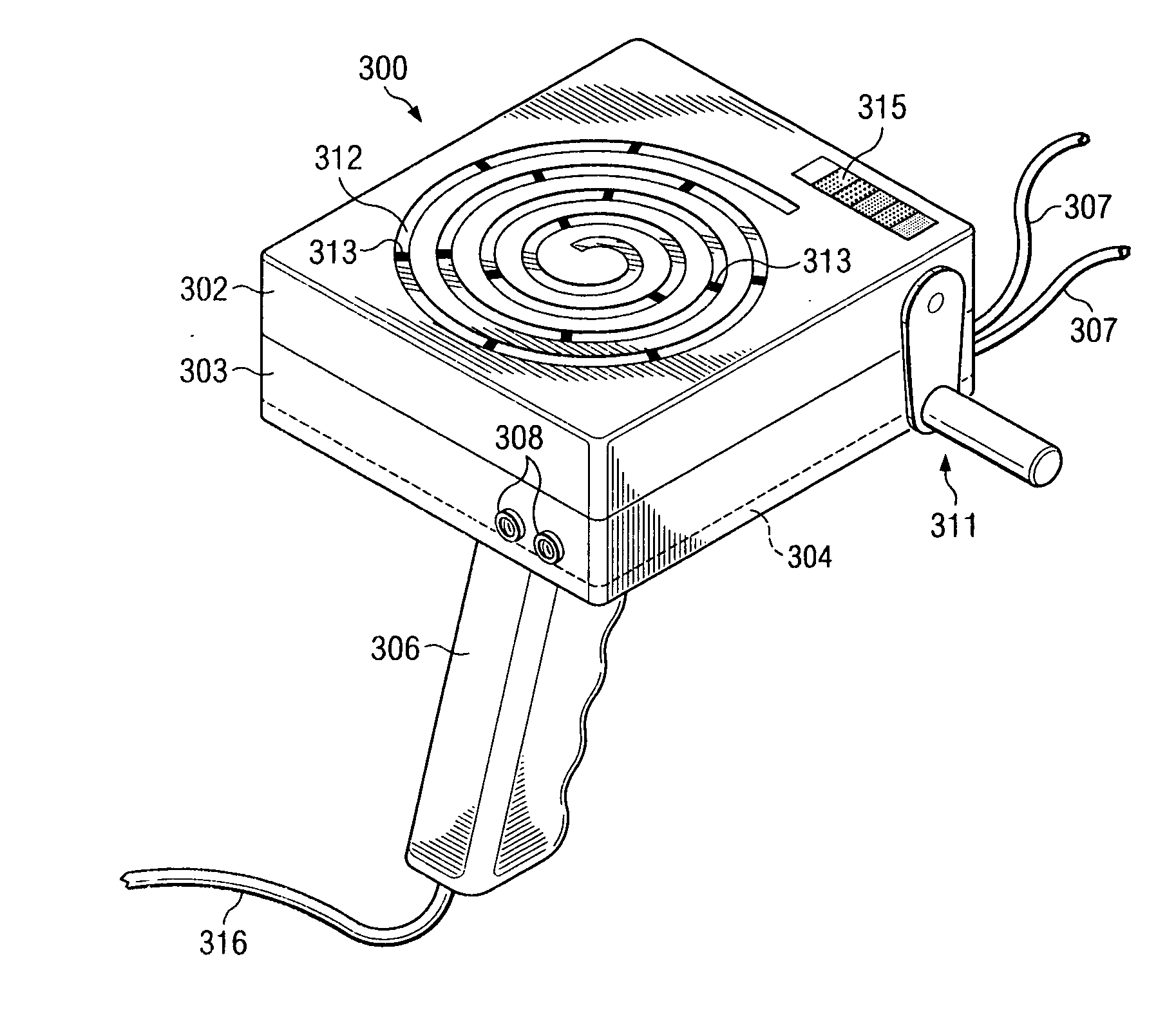 Apparatus and method for the dispensing of bone cement