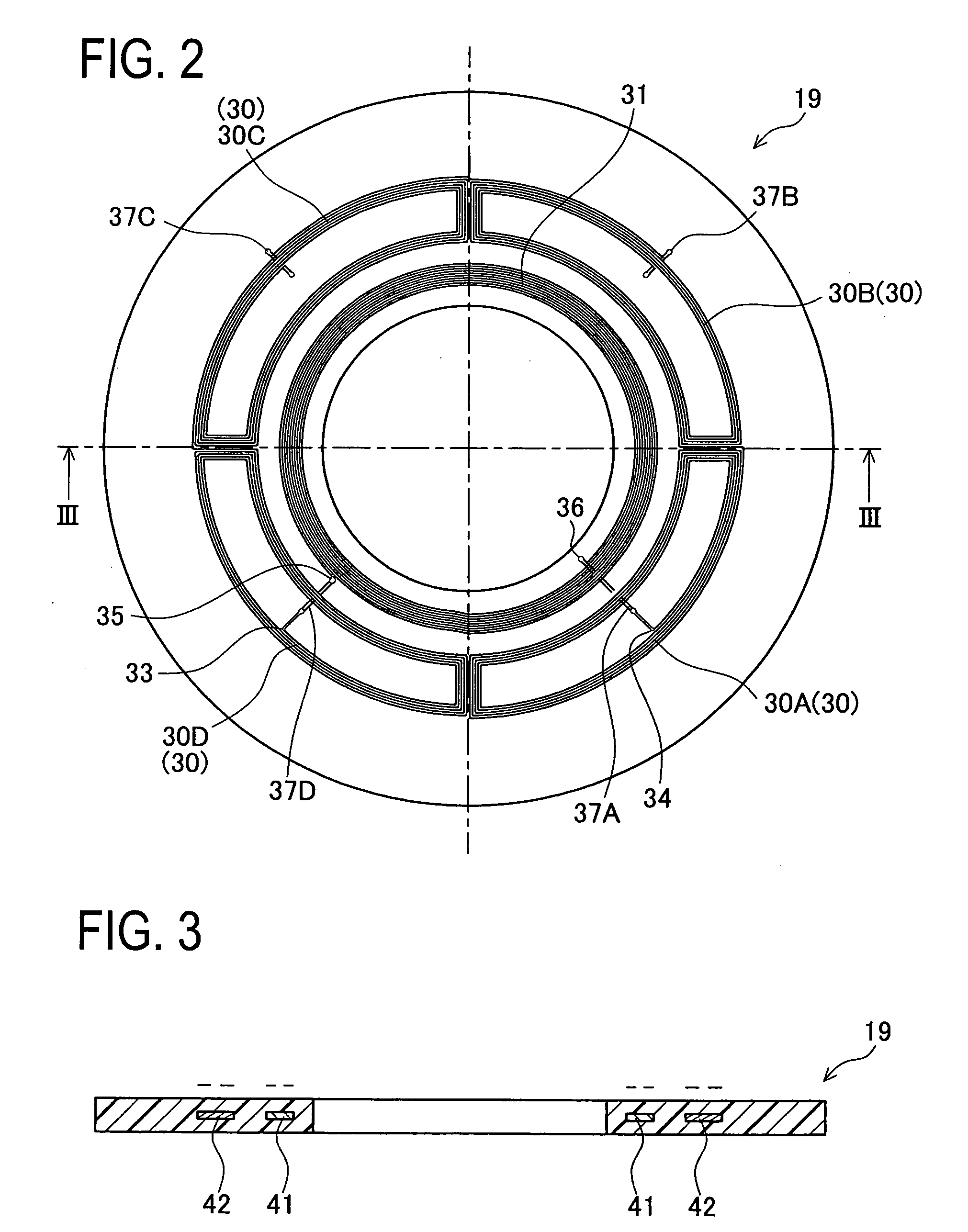 Motor structure with rotation detector