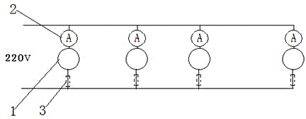 Current surge based plant growth lamp alarm system