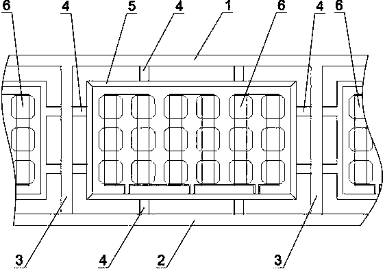 Balcony guardrail photovoltaic power generation device