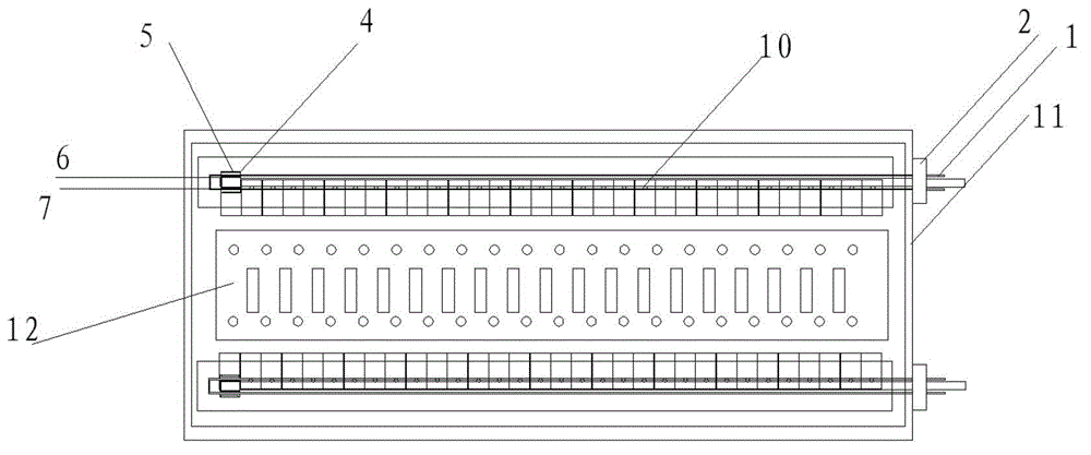 Device and method for adjusting uniformity of vacuum magnetic control glow