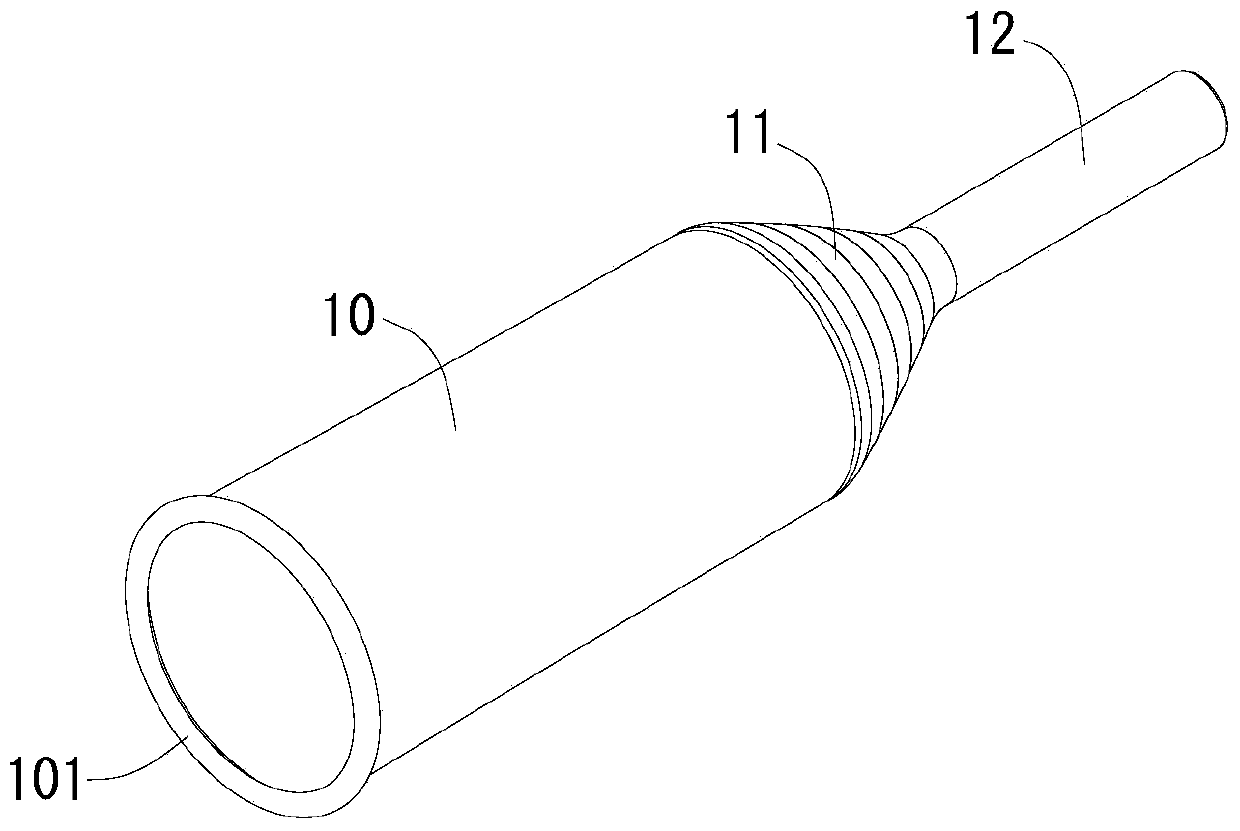 Male external urinary catheter and its manufacturing method