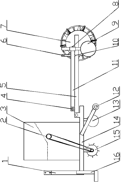 Precise corn seeder capable of mulching plastic film