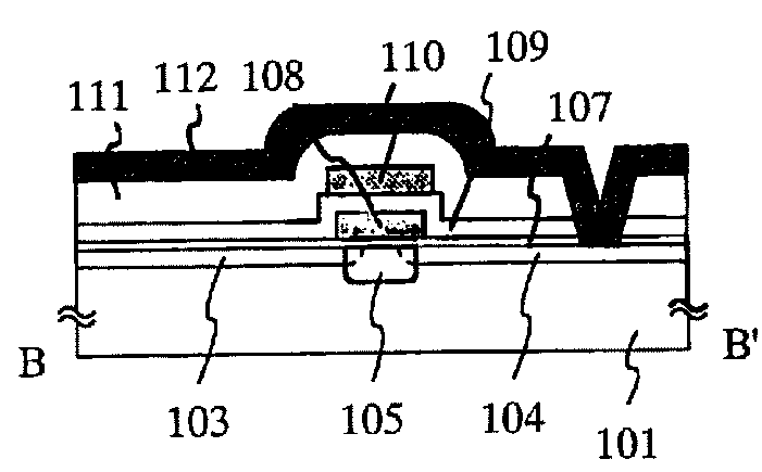 Semiconductor device having buried oxide film